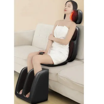 Coluna Cervical massager instrumento pescoço, cintura, perna de trás elétrico multifuncional todo o corpo amassar coxim de assento de cadeira, de almofada