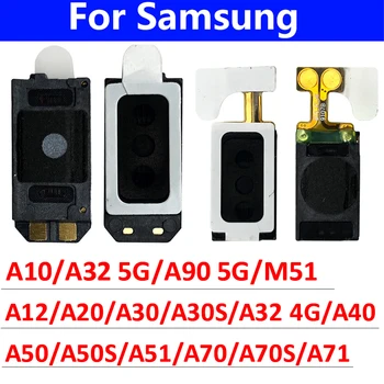 Original Para Samsung Galaxy A10 A12 A20 A30 A50 A50S A51 A70 A70S A71 M51 A30S A90 5G Fone de Fone de Ouvido alto-Falante de Som Flex