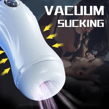 Pênis Brinquedos Sexuais Automática Masturbador Masculino Vibração Boquete Chupando Vagina Oral Máquina de Masturbação Copa para Homens Adultos Bens 18