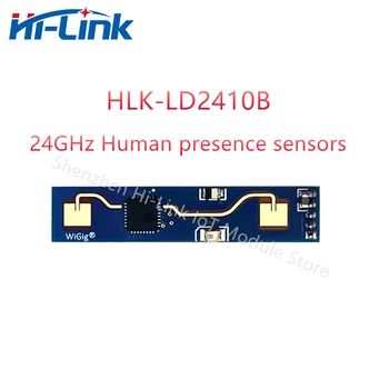 Hilink 10pcs/lot HLK-LD2410B 24G Humano Inteligente Presença de Radar Módulo da Onda do Milímetro de Movimento do Interruptor do Sensor do Agregado familiar Inteligente