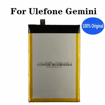 Nova 100% Original, Alta Qualidade Bateria Para Ulefone Gemini 3150mAh Telefone Substituição da Bateria Bateria Em Estoque + Número de Rastreamento
