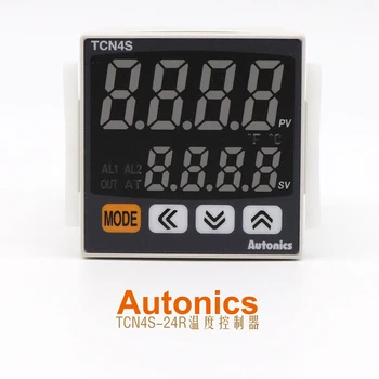 Original Autonics TCN4S-24R 4848 Controlador de Temperatura PID duplo display de entrada de termopar
