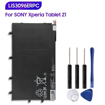 Bateria de substituição LIS3096ERPC Para SONY Xperia Tablet Z, o Tablet 1ICP3/65/100-3 SGP321 Bateria Recarregável de 6000mAh