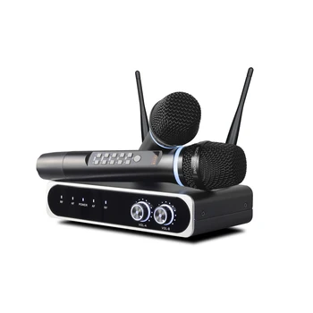 Pré Misturador de Karaoke Microfone para Caixa de Tv Android 50 Canal Efetor Agudos Eco Sistema sem Fio do Microfone