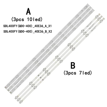 A Retroiluminação LED faixa de 7 a lâmpada PTV1 PTV40E21 KEY40L 4880 01D400307V1-X4 01D400307V1-X5 SDL400FY(QD0-C07)(03)(02)(QD0-E02) 40LE7120S