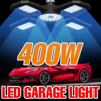 220V Lâmpada LED E27 Luz de Garagem 110V Bulbo do Projector 200W 300W 400W DIODO emissor de Lampada de Iluminação Home Dobrável Deformável Armazém da Lâmpada
