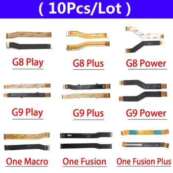 10Pcs/Lot, Placa Principal placa-Mãe Conector do cabo do Cabo flexível Para Moto G7 G8 G9 Jogar Mais Poder de Um Hyper Visão Macro de Fusão Plus