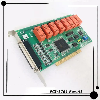 PCI-1761 Rev. A1 Para Advantech Placa de Aquisição de Dados de 8 saídas de Relé 100% Testado Navio Rápido