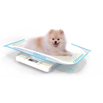 Pequeno animal de Estimação Balança Digital Portátil de Cães Gatos Escala Eletrônica da Cozinha Escala de Alimentos Balança com Visor LCD