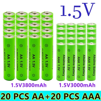 2022neue1,5V AA3800mAh+1,5 V AAA3000mah wiederaufladbare Alcalina batterie taschenlampe spielzeug uhrMP3player batterie ersetzen