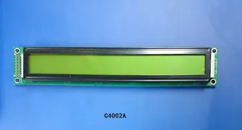 1pcs Novo 40X2 4002 Personagem LCD Módulo de lcd Amarelo verde KS0066 SPLC780 ou compatível