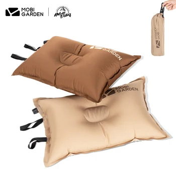 MOBIGARDEN Confortável Automática Inflável Travesseiro de Pescoço de Protecção Exterior Almofada de Viagem Para Viagens, Caminhadas Equipamentos de Camping