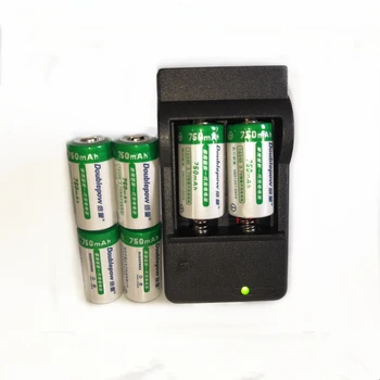 6PCS Original 3,7 V 750mAh CR123A 16340 bateria recarregável de lítio de bateria +16340 bateria de lítio carregador inteligente