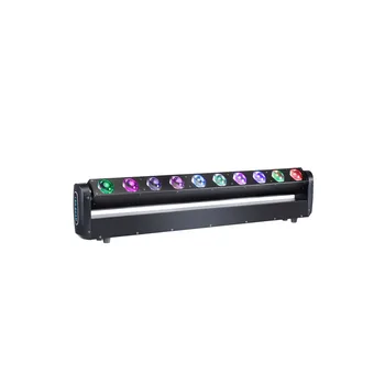 Novo 10*40W RGBW 4 em 1 Pixel LED, Moving Head Fase Efeito de Luz Para DJ Discoteca DMX Controle de Casamento do Feixe Show de Dança da Lâmpada