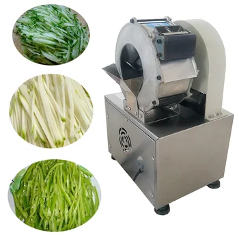 Pequenos automático vegetal do cortador cortador de vegetais, legumes cortador, cortador de vegetais de folhas verdes 3-5 KG / min