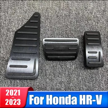 Carro de Combustível Acelerador de Pedal de Freio Descanso do Pé do Pedal do Não-deslizamento Almofada Para Honda Vezel HR-V VFC EL RS 2021 2022 2023 Acessórios