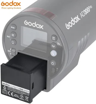 Godox Original WB300PA de Lítio Bateria 14,4 V Mais Eficiente WB300P 3000mAh 2600mAh para Xplor Godox AD300Pro Flash Exterior