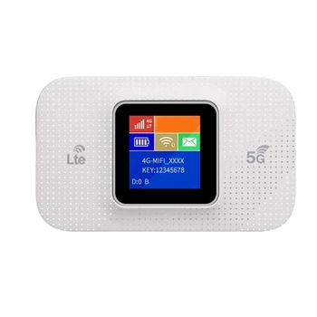 4G MIFI Roteador wi-Fi Portátil de Exibição de Cor de 150M de 3000Mah Com Slot para Cartão SIM Roteador Portátil Carro Hotspot Peças de Reposição Acessórios