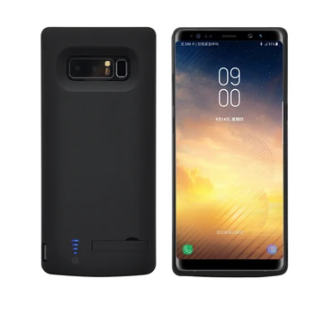 6500mAh Powerbank Case Para Samsung Galaxy Note 8 Carregador de Bateria Externa Casos, Banco Portátil do Poder da Tampa da Bateria Para a Nota 8