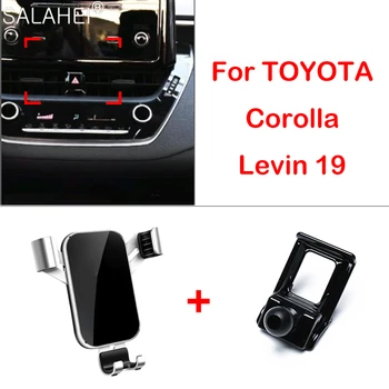 Telefone móvel Para Toyota Corolla Levin 2019 Ventilação de Ar para Montagem do Suporte de GPS do Telefone Clipe de Titular de Ficar no Carro Para o Iphone Xiaomi