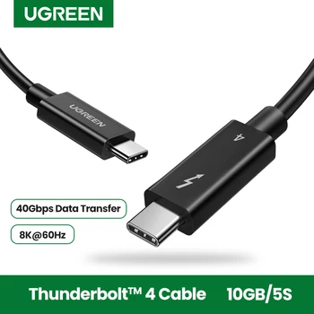 Mpeg Thunderbolt 4 Cabo de 0,8 m 2m 40 gbps de 8K@60Hz usb tipo c tipo c cabo PD100W 5A para apple MacBook caderno de carregamento de dados