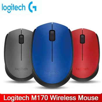 Logitech M170 Optical Mouse sem Fio de Jogos de Acessórios de 2,4 ghz Mouse Ergonômico Mouse de Computador, Mouse Gamer de PC, Computador Portátil
