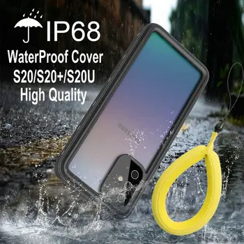 IP68 WaterProof Case para Samsung S20 Ultra Nota 20, S21, 10 à prova de Água Mergulho Cobertura Completa sGalaxy S20Plus S21 A12 A32 A52 A72 A02S
