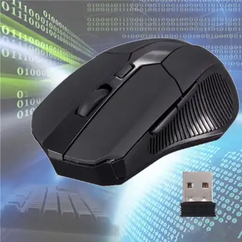 Gaming Mouse sem Fio de 2,4 GHz Receptor USB Optical Gaming Mouse Ratos para PC Portátil mouse мышь беспроводная мышка беспроводная