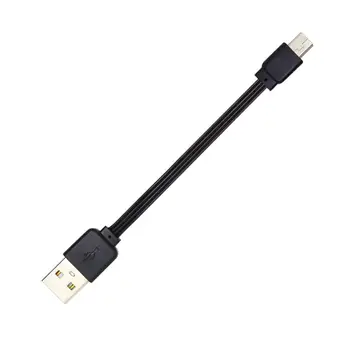 CY USB 2.0 Tipo A Macho para Mini USB 5Pin Masculino Masculino de Dados Plana Slim FPC Cabo 13cm para FPV & Disco & Telefone
