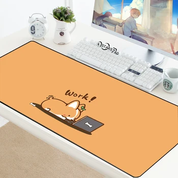 Bonito tapete de rato XXL Comtuper Borracha Natural Jogos de Mesa Tapete Grande Kawaii Mouse Pad de Acessórios para PC Teclado Mause Deskpad 800X300MM