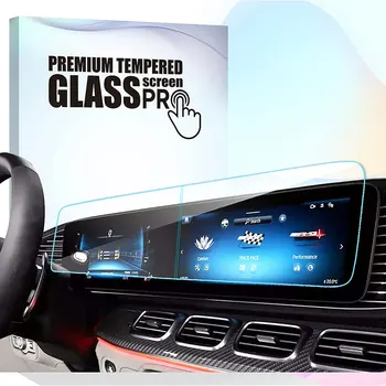 Para GLE 350 Protetor de Tela Touchscreen 2020-2023 2024 Mercedes Benz GLE 450 580 Ecrã de Navegação de Vidro Temperado de Proteção
