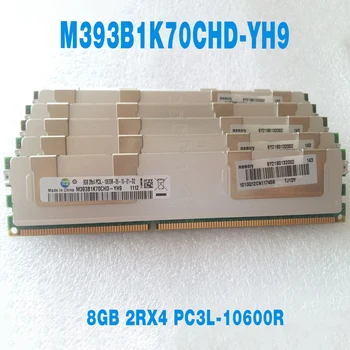 1PCS RAM 8G 8GB 2RX4 PC3L-10600R ECC REG DDR3L 1333 Para Samsung Memória M393B1K70CHD-YH9