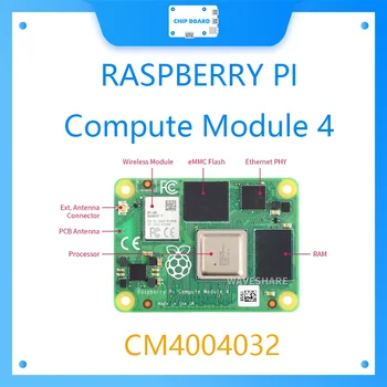 CM4 Raspberry Pi Calcular o Módulo 4, CM4104032, Em Um Fator de Forma Compacta, Sem um Módulo wi-FI, as Opções De RAM / curso de mestrado erasmus MUNDUS