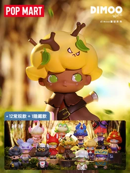 Popmart Oficial Autêntica DIMOO de Fadas Blind Box de colecionador Ação Kawaii Anime as Figuras do Brinquedo de Presente do Bebê Constelação de Casa Decore