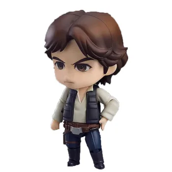 BOM SORRISO NENDOROID de Star Wars Han Solo 954 millennium falcon Anime Modelo Figura Collecile Brinquedos de Ação