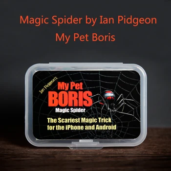 Magia Aranha o Meu animal de Estimação Boris Pro Ian Pidgeon(Artifício e APP) de Truques de Magia Mentalismo,Close-Up Brinquedos Piada Gadget de Ilusões