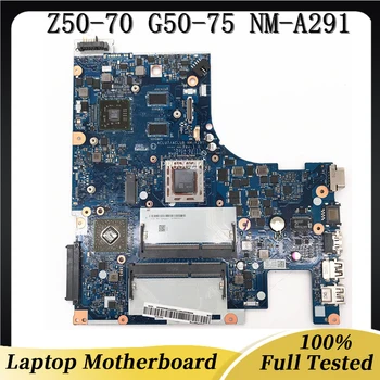 Placa-mãe Para Z50-70 G50-75 Laptop placa-Mãe ACLU7/ACLU8 5B20F66775 5B20F66782 DDR3 NM-A291 A10-7300 CPU 100% Funcionando Bem