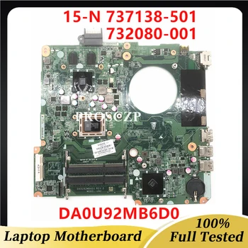 737138-501 737138-001 732080-001 placa-mãe Para o HP 15 15-N Laptop placa-Mãe A10-4655M CPU 8670M DA0U92MB6D0 100% Funcionando OK