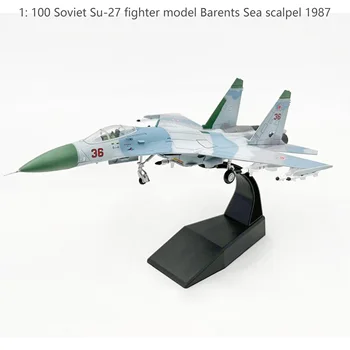 1: 100 Soviética Su-27 de caça modelo do Mar de Barents bisturi 1987 Liga de Coleta de Modelo