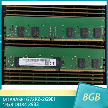 1Pcs Para MT RAM MTA9ASF1G72PZ-2G9E1 8G 8GB 1Rx8 DDR4 2933 PC4-2933Y REG Memória do Servidor