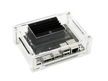 Waveshare Acrílico Caso, Especializado para Jetson Nano 2GB Developer Kit, de Fácil Acesso Para GPIO E Câmara do Porto