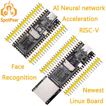 LuckFox Pico Linux conselho RV1103 MINI Rockchip AI Diretoria do BRAÇO Cortex-A7/NPU/ISP/RISC-V melhor do que o Raspberry Pi Pico