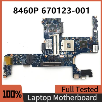 670123-001 670123-501 670123-601 de Alta Qualidade da placa-mãe Para o HP 8460P 8460W Laptop placa-Mãe HM65 QM67 DDR3 100% Testado OK