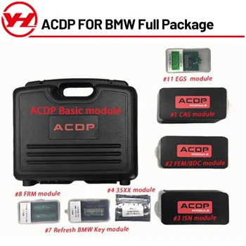 Yanhua ACDP Para a BMW Pacote Completo com Módulo de 1/2/3/4/7/8/11 + Licença