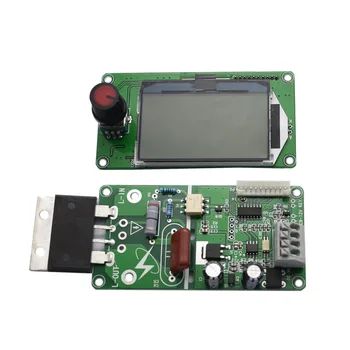 100A Digital Lcd Duplo de Encoder de Pulso Lugar Máquina do Soldador do Conselho de Controle de Tempo