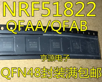 5pieces NRF51822-QFAA-R N51822 NRF51822 QFN Novo Original Envio Rápido