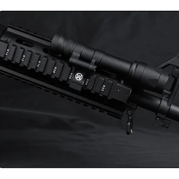 Tática M640 M640B Lanterna Arma Scout Luz Para Mlok Keymod Picatinny Rail Arisoft AR15 Acessórios de Caça WeaponLight
