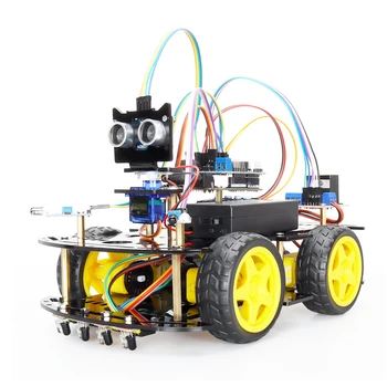 Smart Carro Robô Starter Kits Arduino Programação Completa De Automação De Codificação Robô Eletrônico Kit De Robótica Educacional Kits