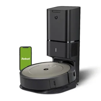 iRobot® Roomba® i1+ (1552) Wi-Fi Conectados Auto-Esvaziamento, o Robô de Vácuo, Ideal para Pêlos de animais, Tapetes