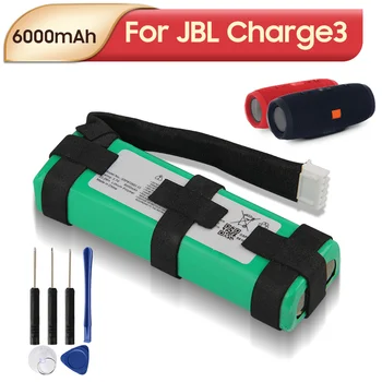 Substituição da Bateria GSP872693 03 GSP1029102A Para JBL Charge3 Carga 3 Bluetooth Portátil com alto-Falante Baterias de 6000mAh